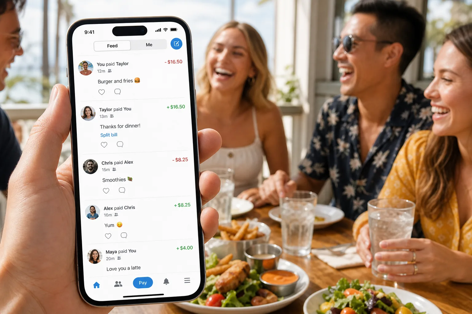 Venmo inspired ewallet app preview