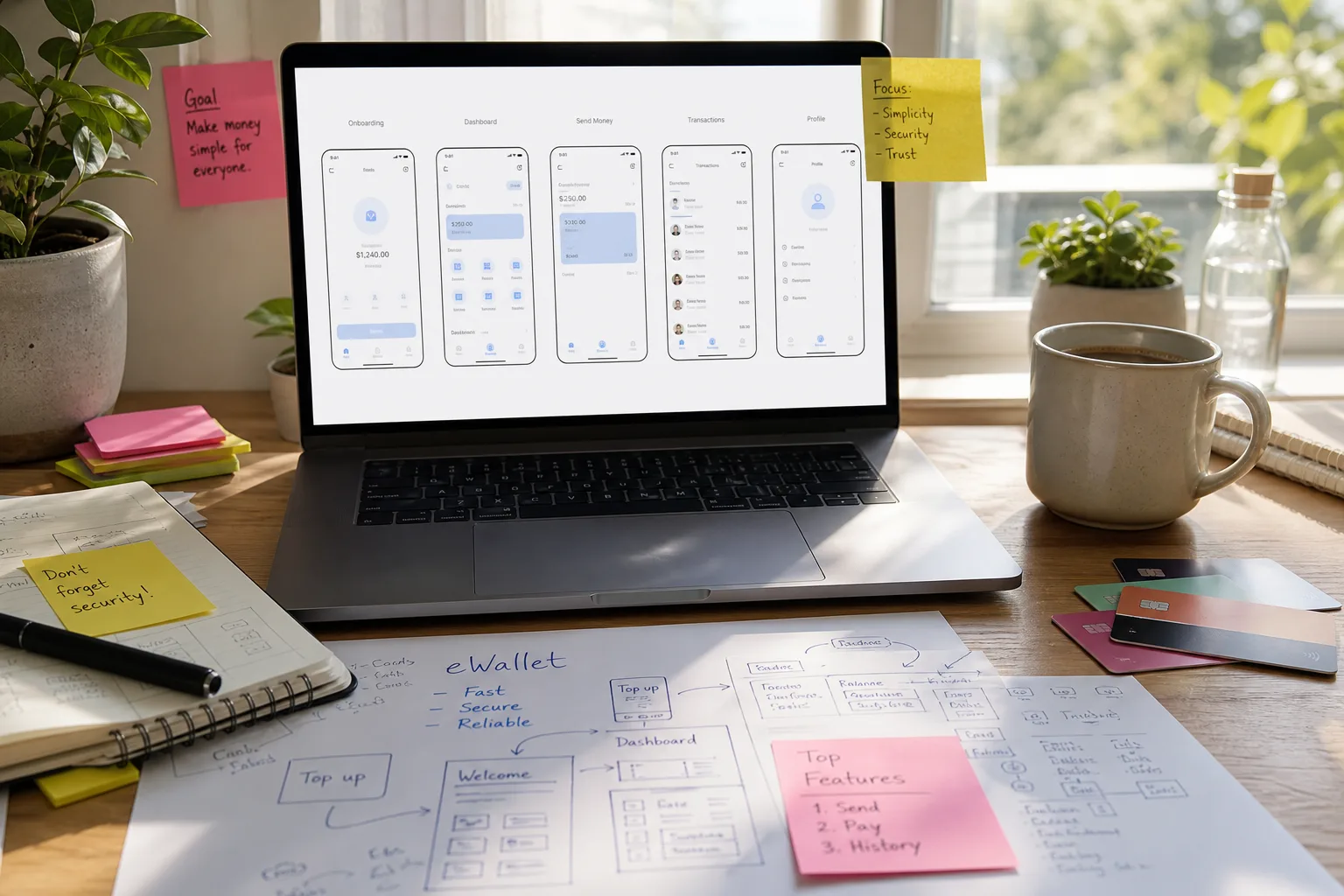 eWallet product concept for UK digital payment businesses