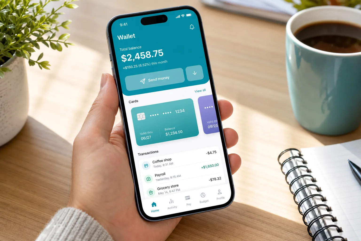 Custom eWallet app development