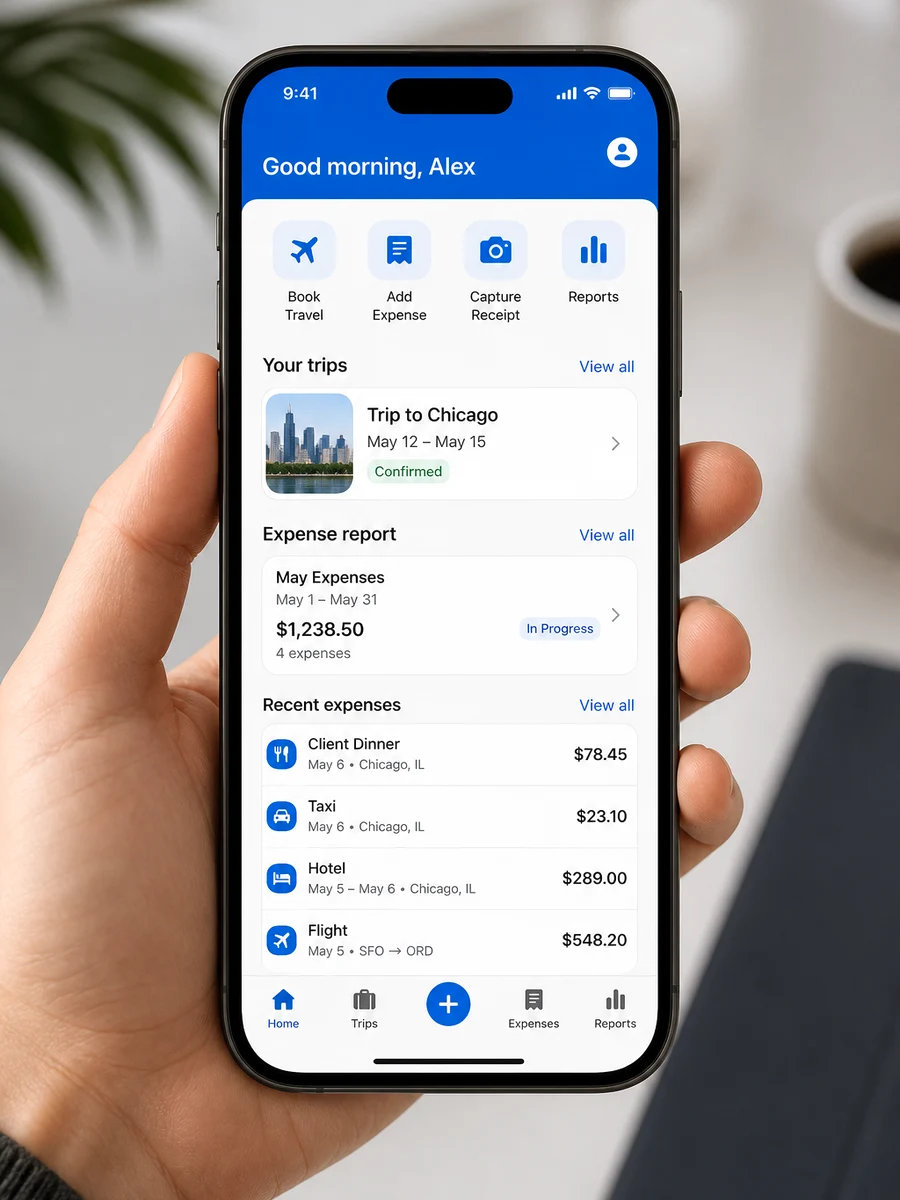 SAP Concur inspired expense management platform preview