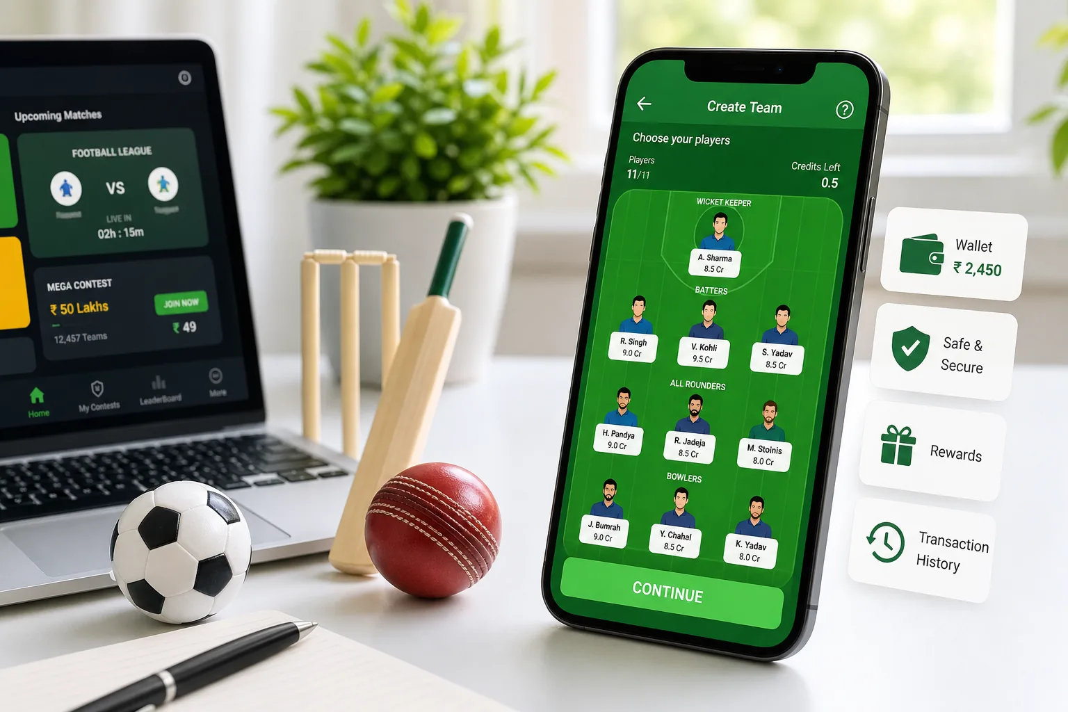 Fantasy sports product concept for UK gaming and sports businesses