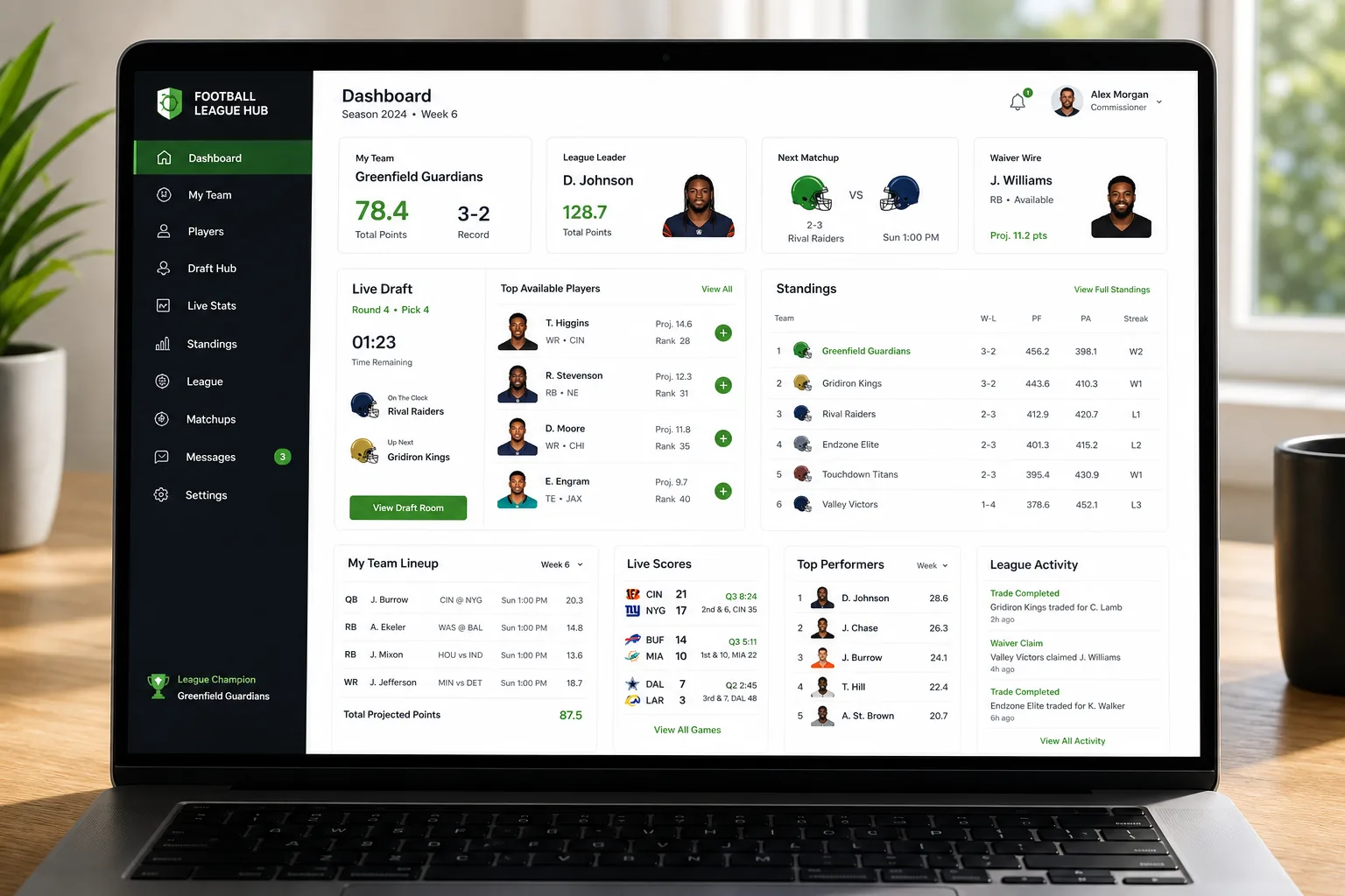 Football League Hub
