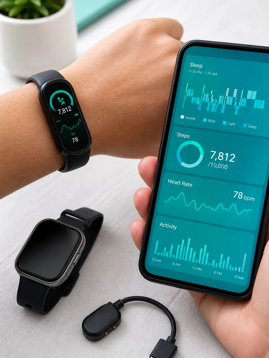 Fitbit inspired fitness app preview