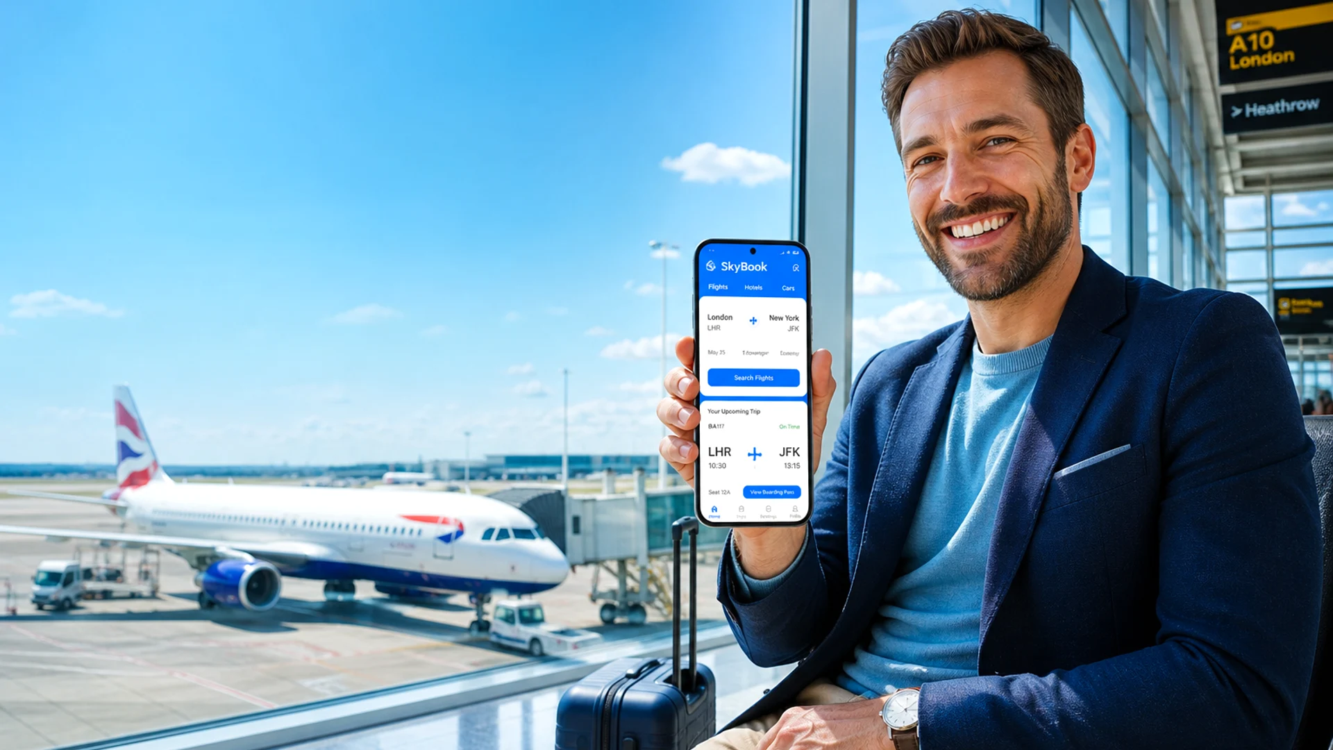 Flight booking app development company in London UK building AI powered airline reservation platforms