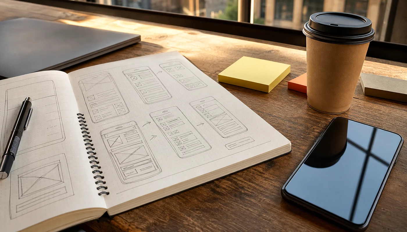 Food delivery product concept for UK restaurants and startups
