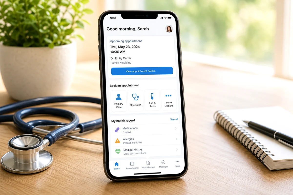 Custom healthcare app development