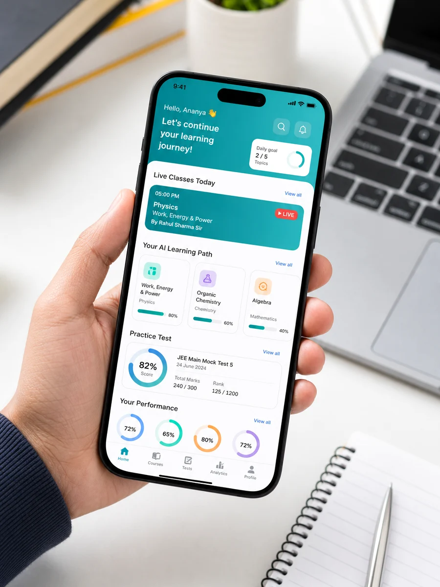 BYJU'S inspired kids learning app preview