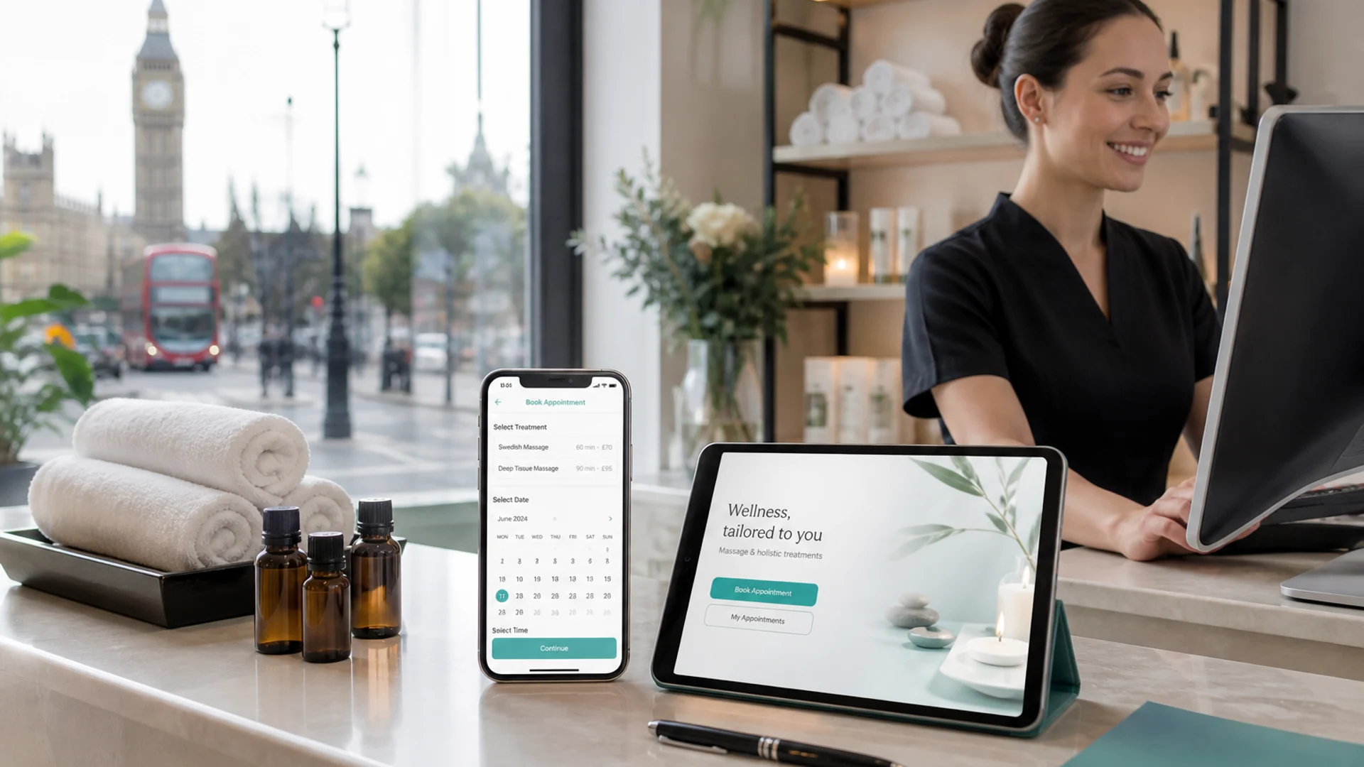 Massage booking app development company in London UK building AI powered spa wellness and home massage booking software