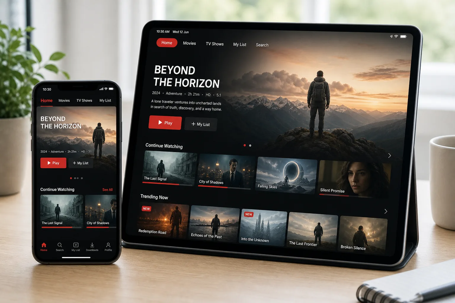 Custom OTT app development