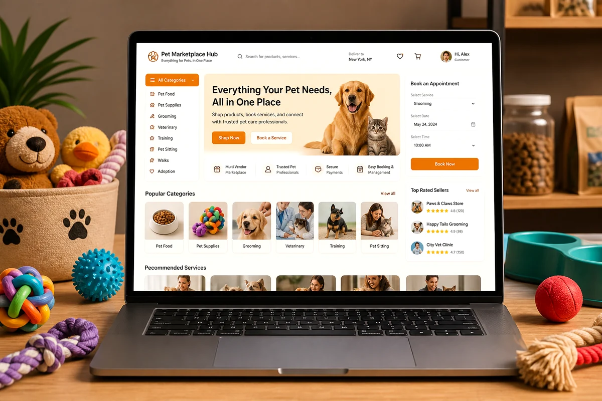 Pet Marketplace Hub