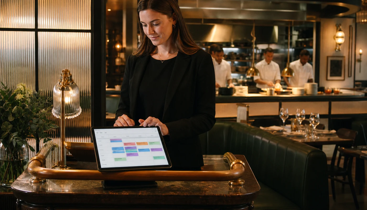 UK restaurant app development team planning a hospitality platform