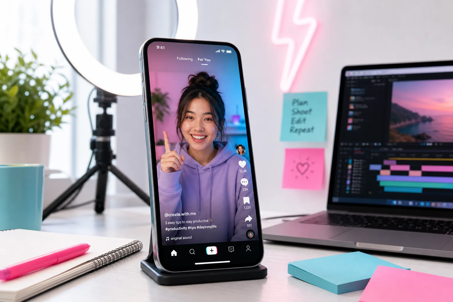 Short video product concept for UK media and creator businesses