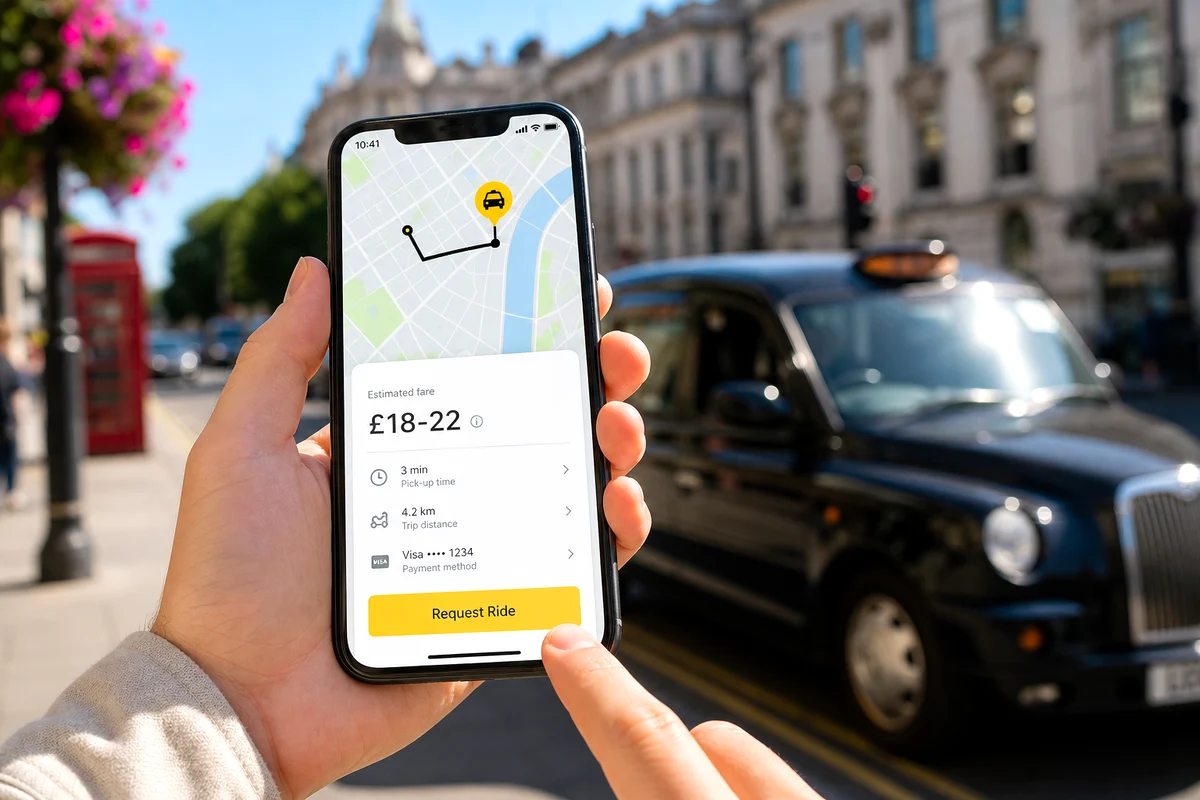 Ride booking application development with live driver availability