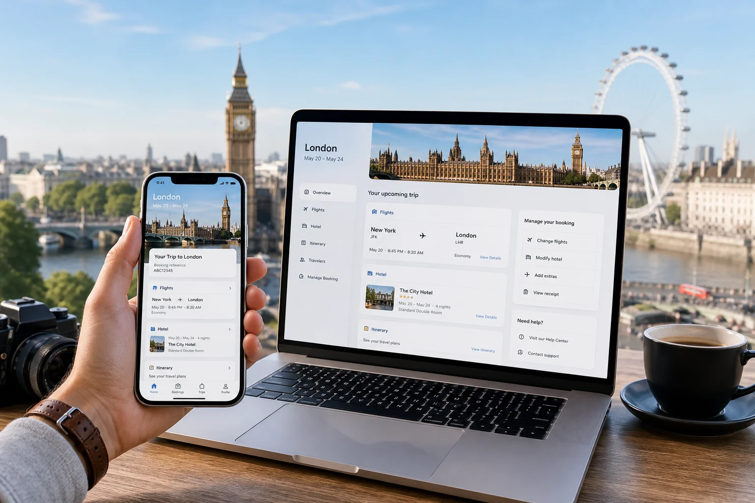 Travel app development company in London UK building smart booking and itinerary platforms