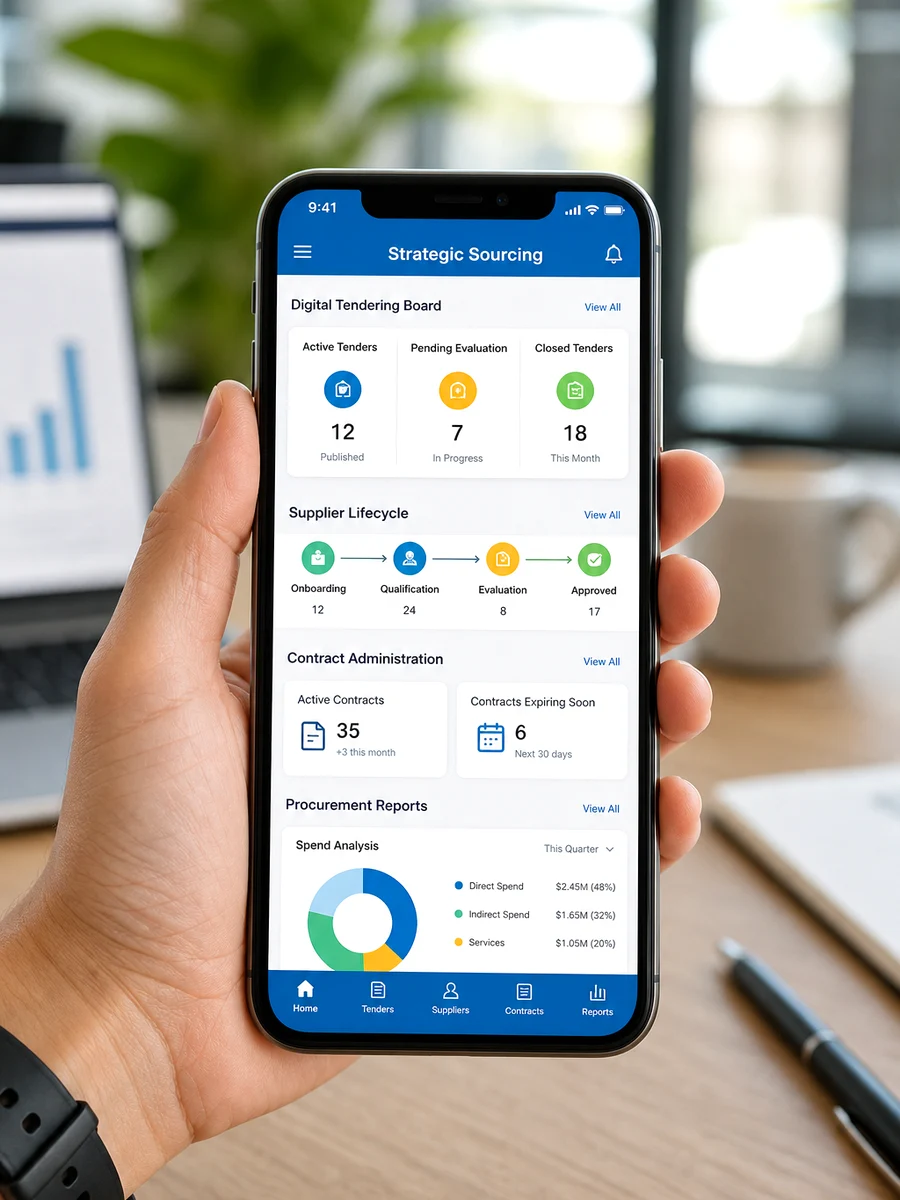 Jaggaer inspired vendor management software preview