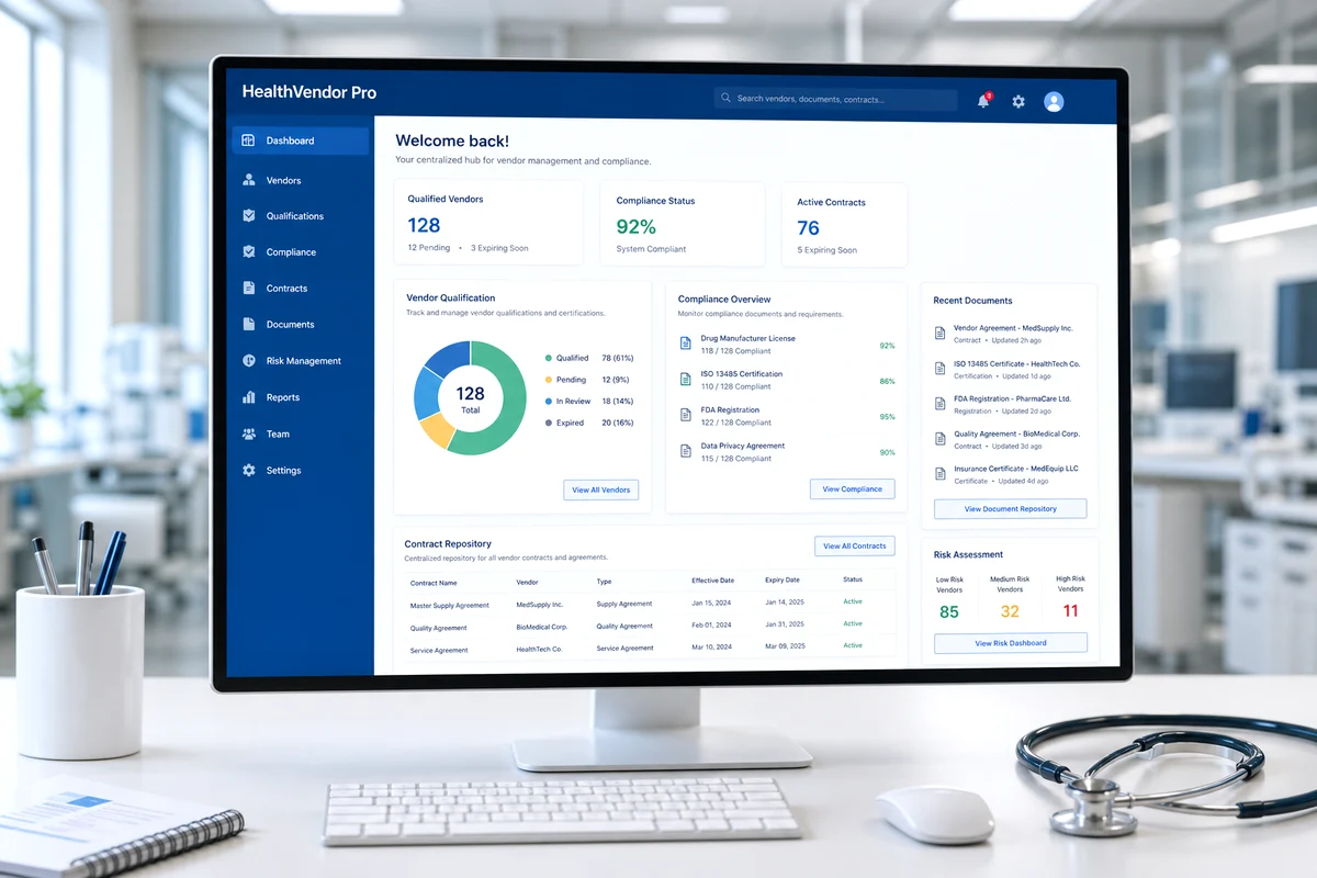 HealthVendor Pro