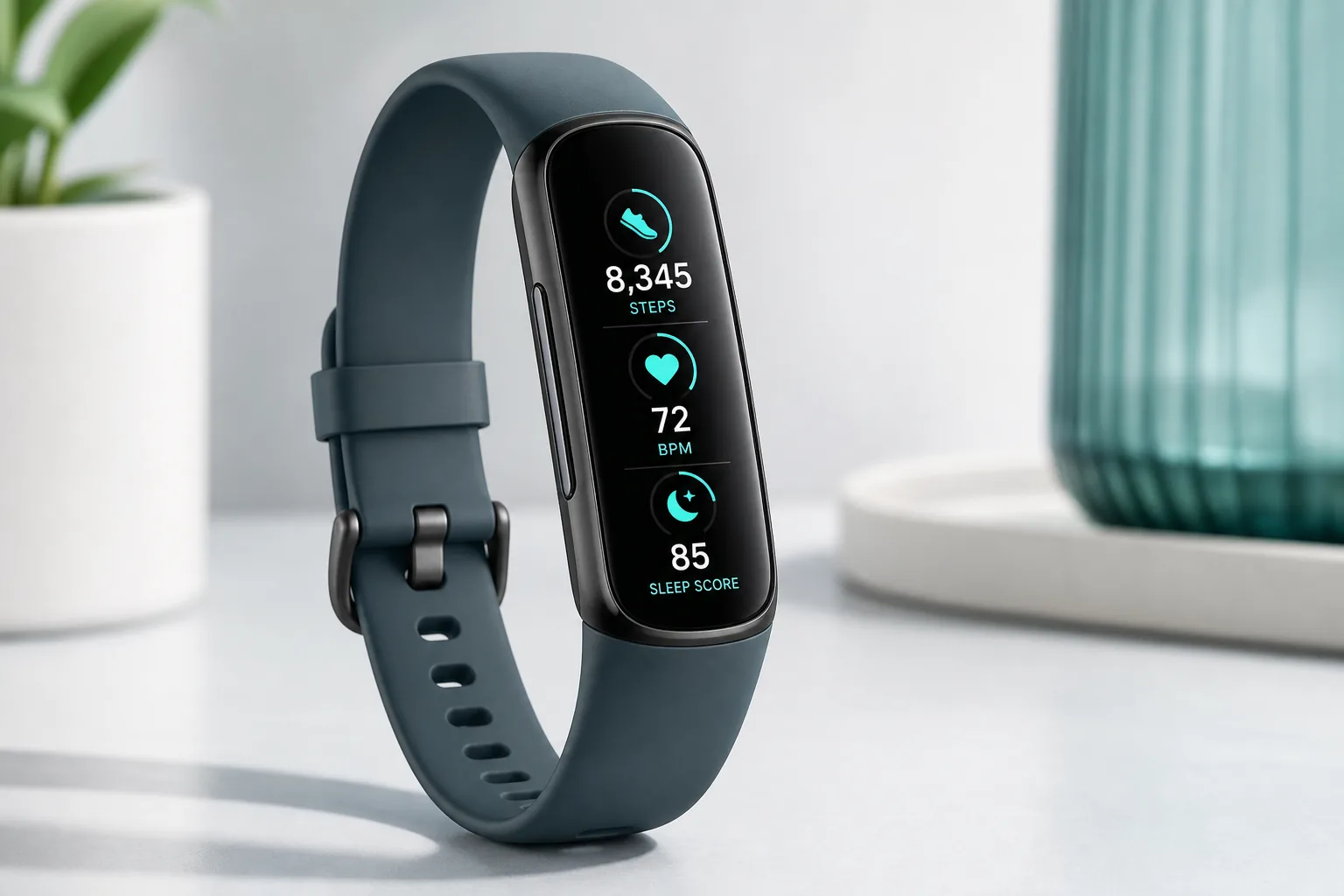 Fitbit inspired wearable app preview