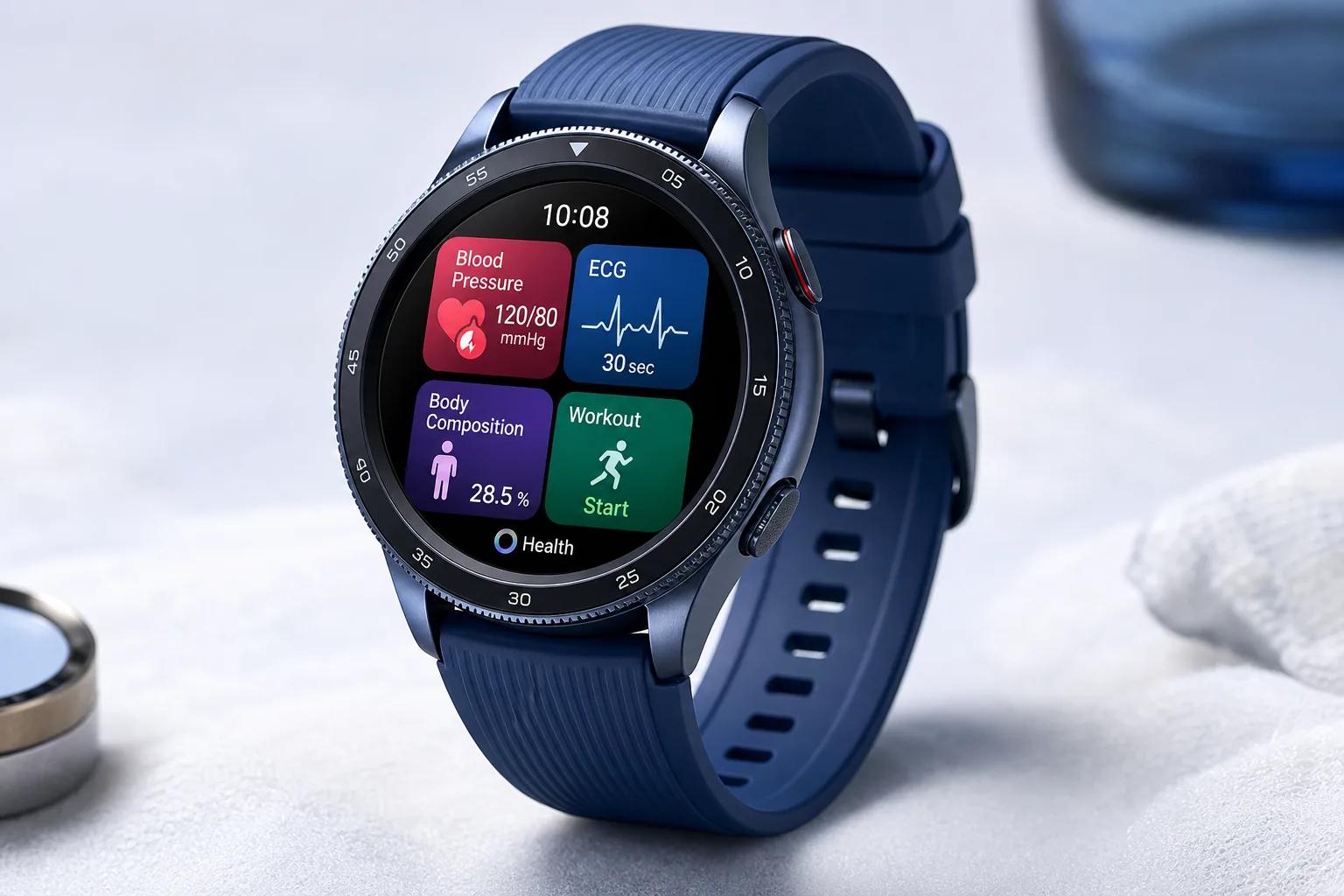 Samsung Galaxy Watch inspired wearable app preview
