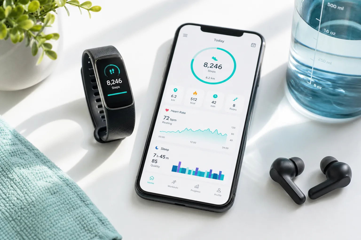 Wearable product concept for UK healthcare fitness and enterprise businesses