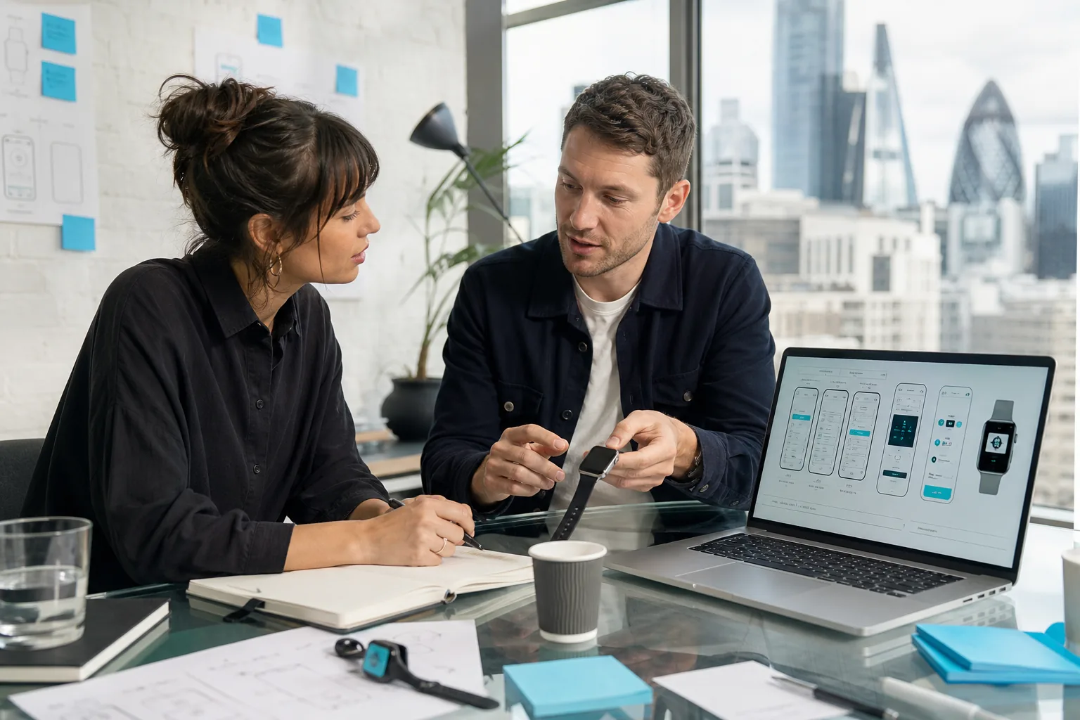 London wearable app development team designing smartwatch applications