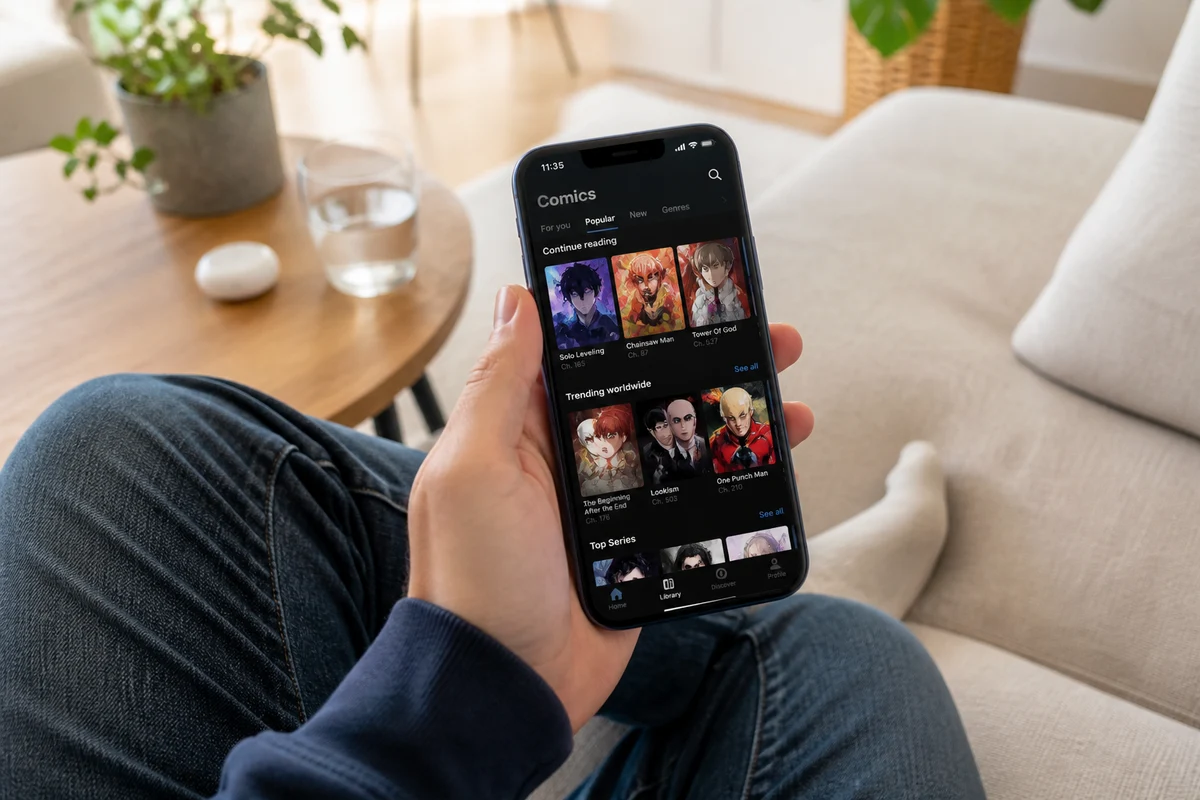 Global Comic Reading Platform