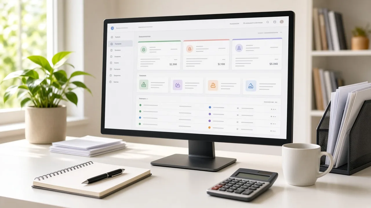 QuickBooks inspired accounting software preview
