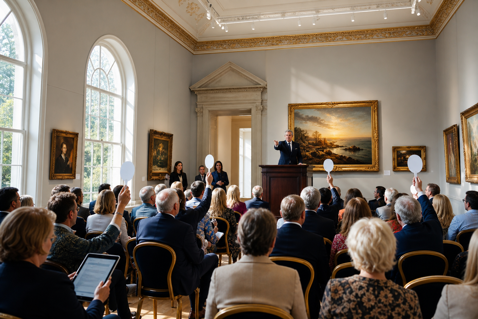 Sotheby's inspired auction app preview