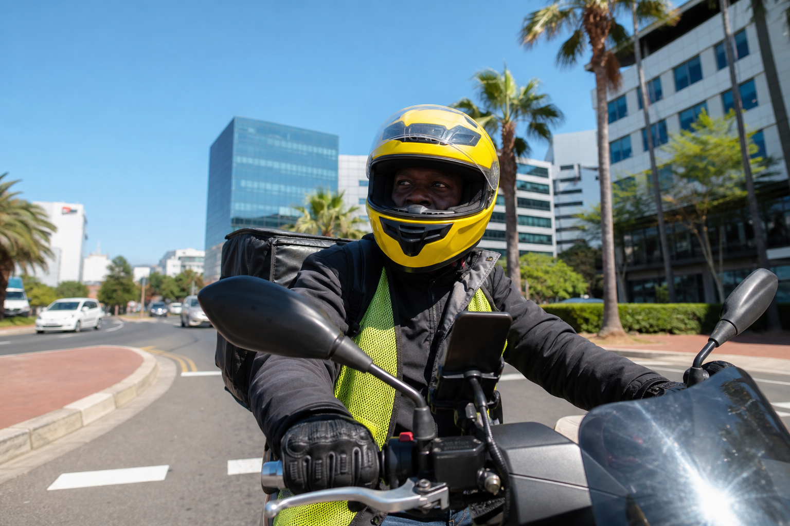 Bolt inspired bike-taxi app preview