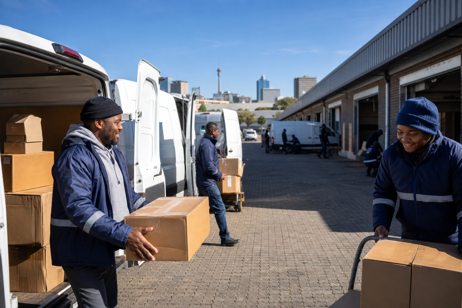 Courier Management Platform for Johannesburg