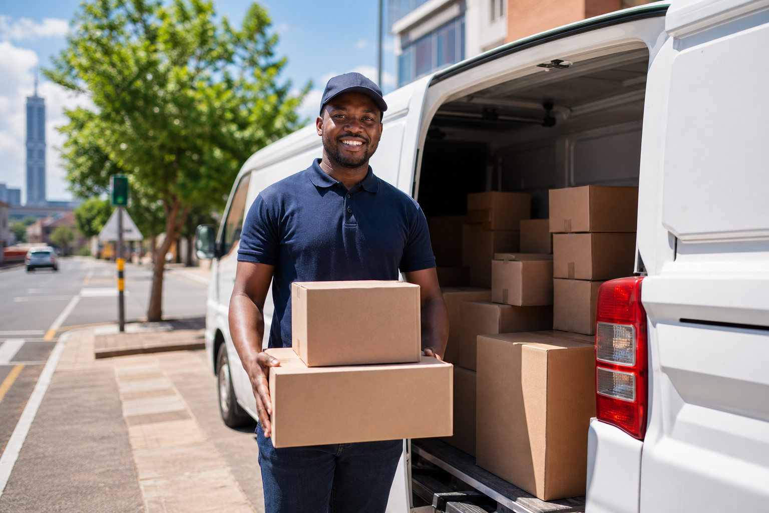 Courier delivery app development company in South Africa building logistics tracking and delivery platforms for Johannesburg Sandton Cape Town Durban and Pretoria