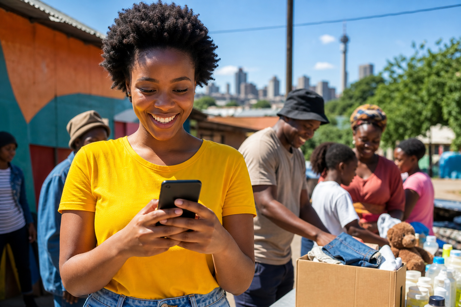 GoFundMe inspired crowdfunding app preview