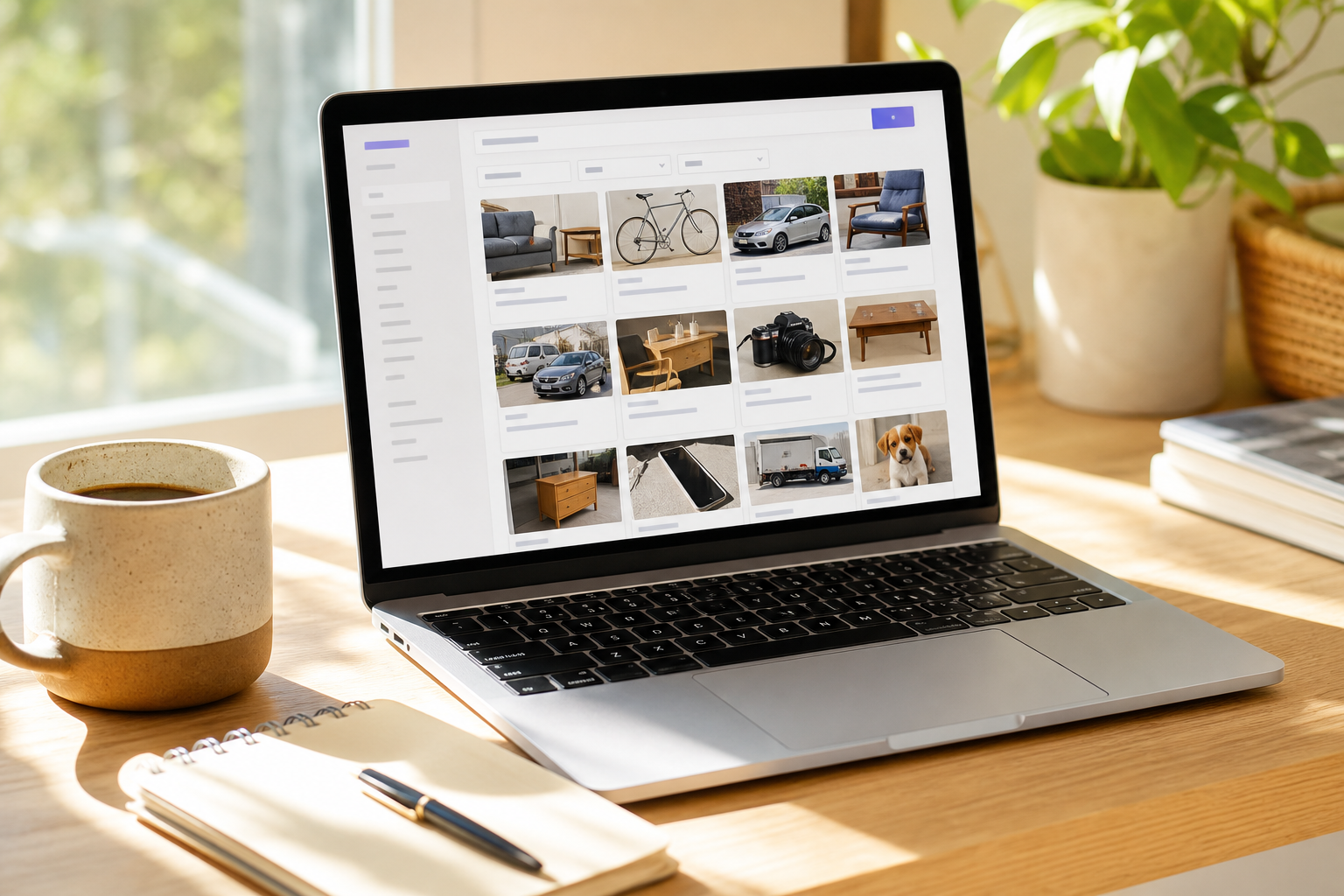 Craigslist inspired classified app preview