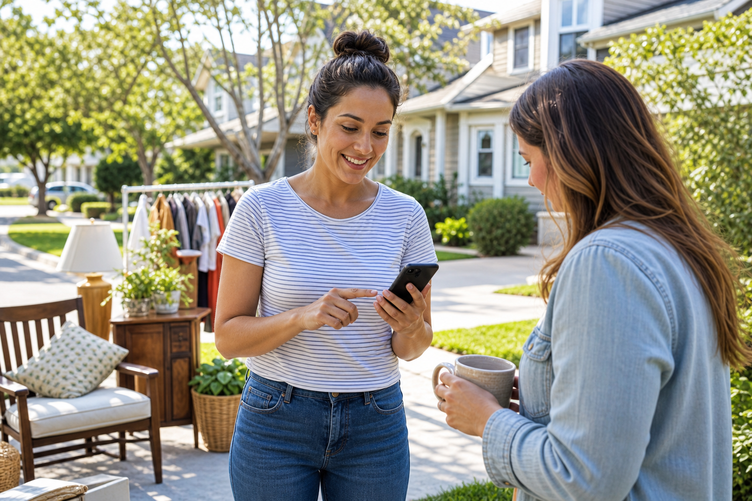 Facebook Marketplace inspired classified app preview