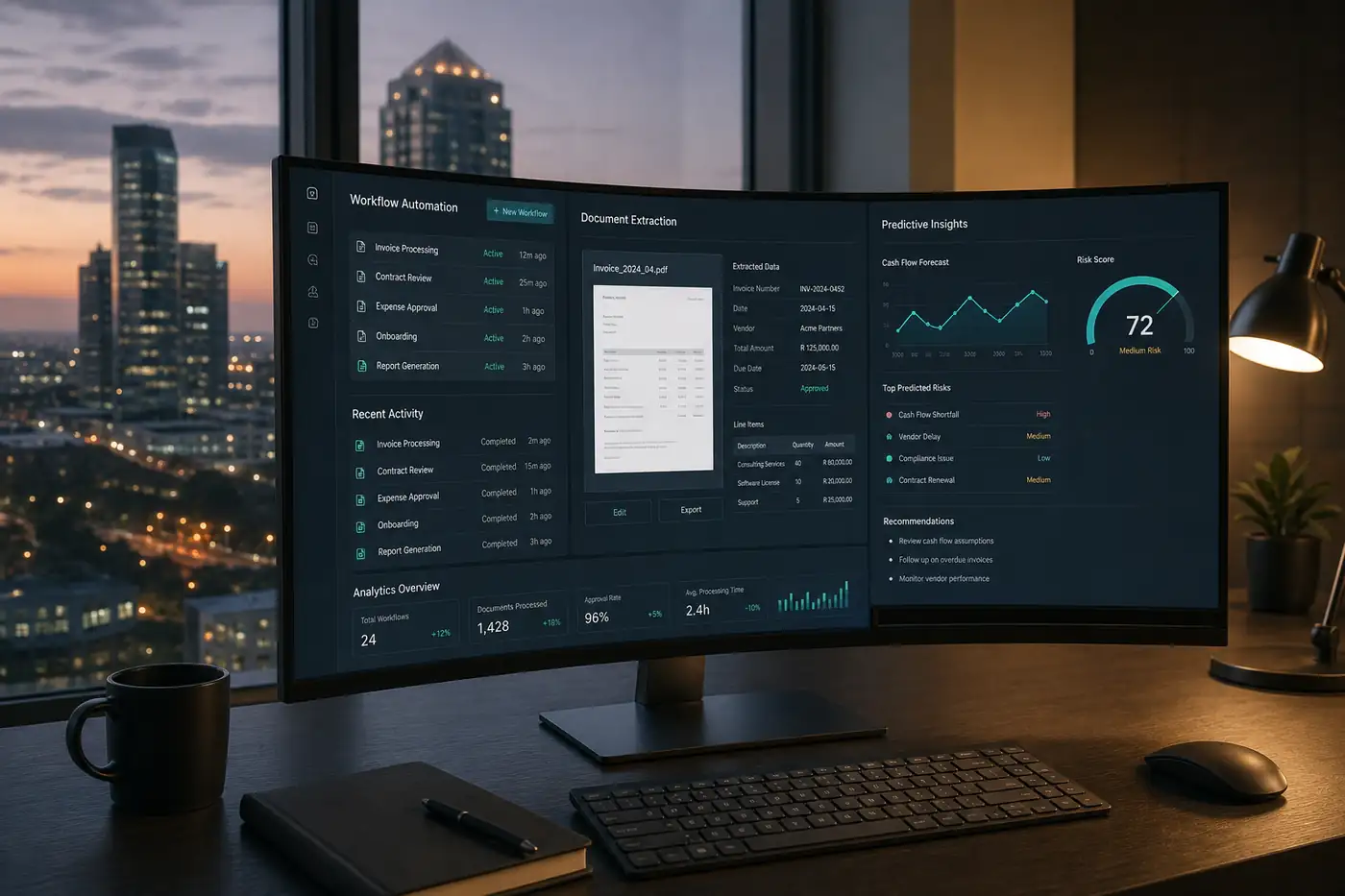 AI powered features for smarter South African business software