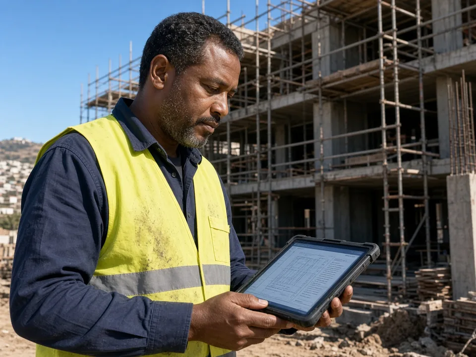 PlanGrid inspired construction-software app preview