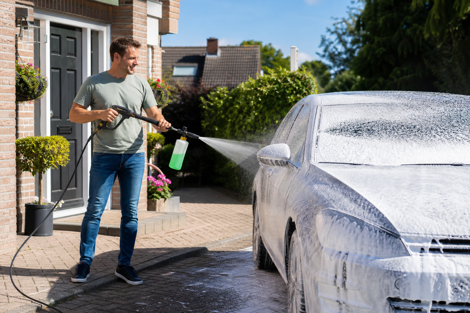 Spiffy inspired car-wash app preview