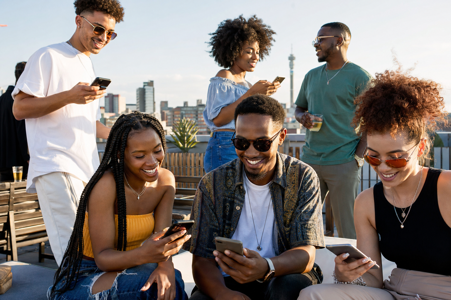 Badoo inspired car-wash app preview
