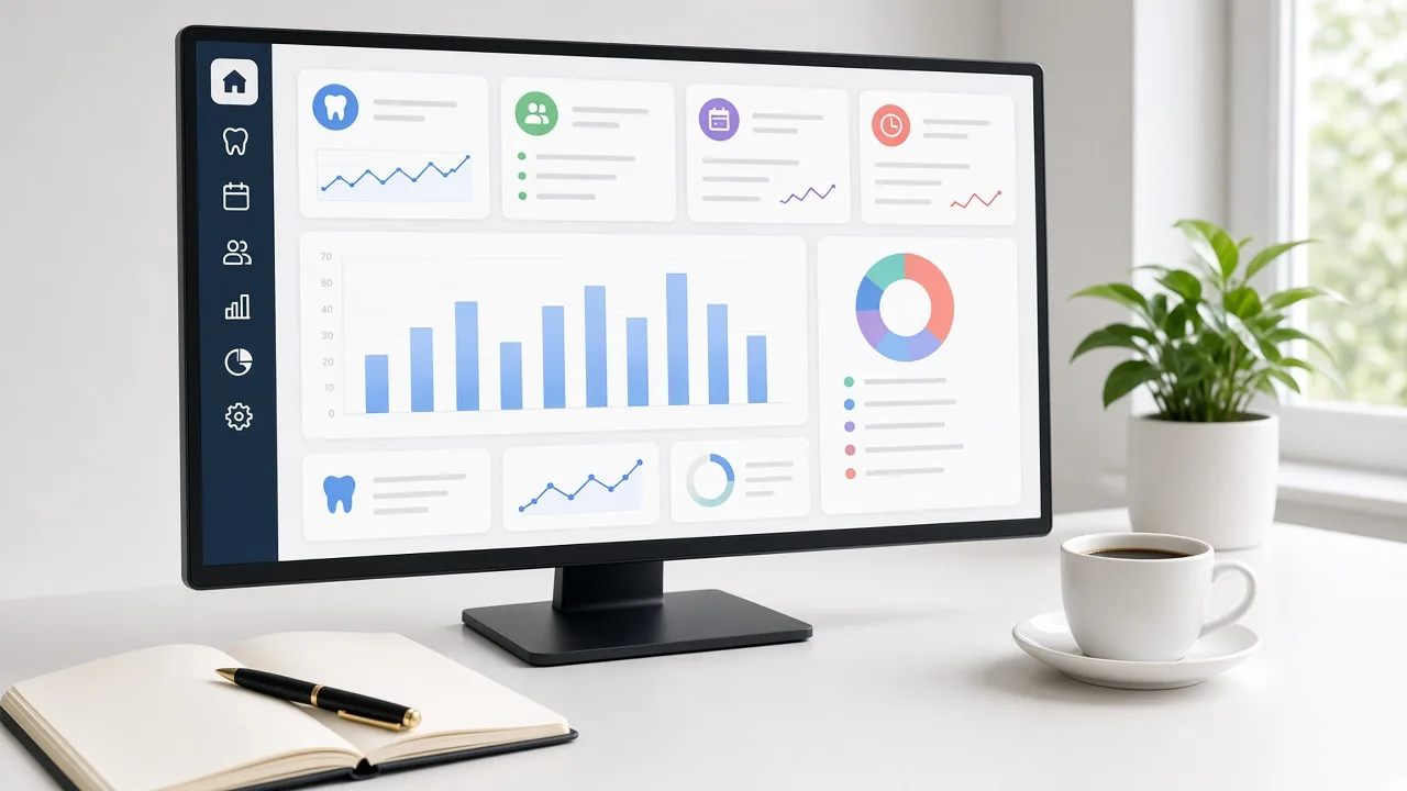 Dentrix inspired dental-care-software app preview