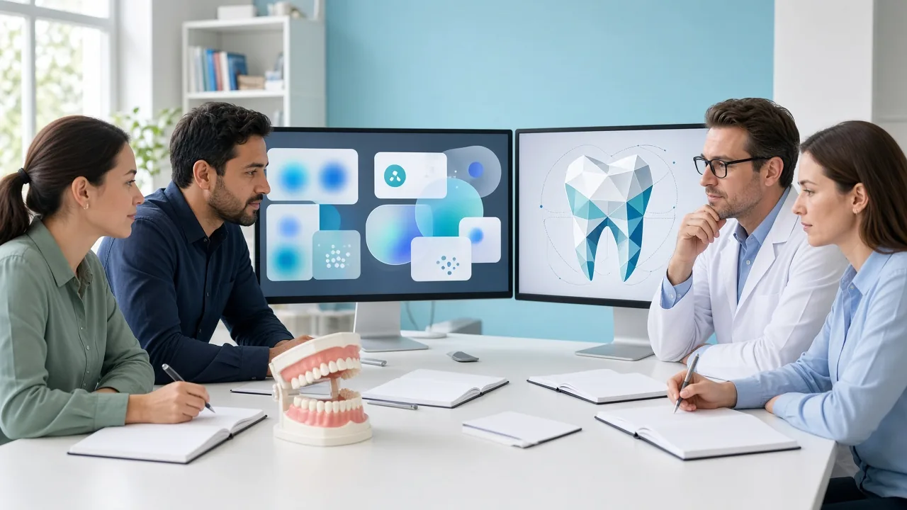 Dental care software development experts planning custom patient appointment treatment billing and practice management software