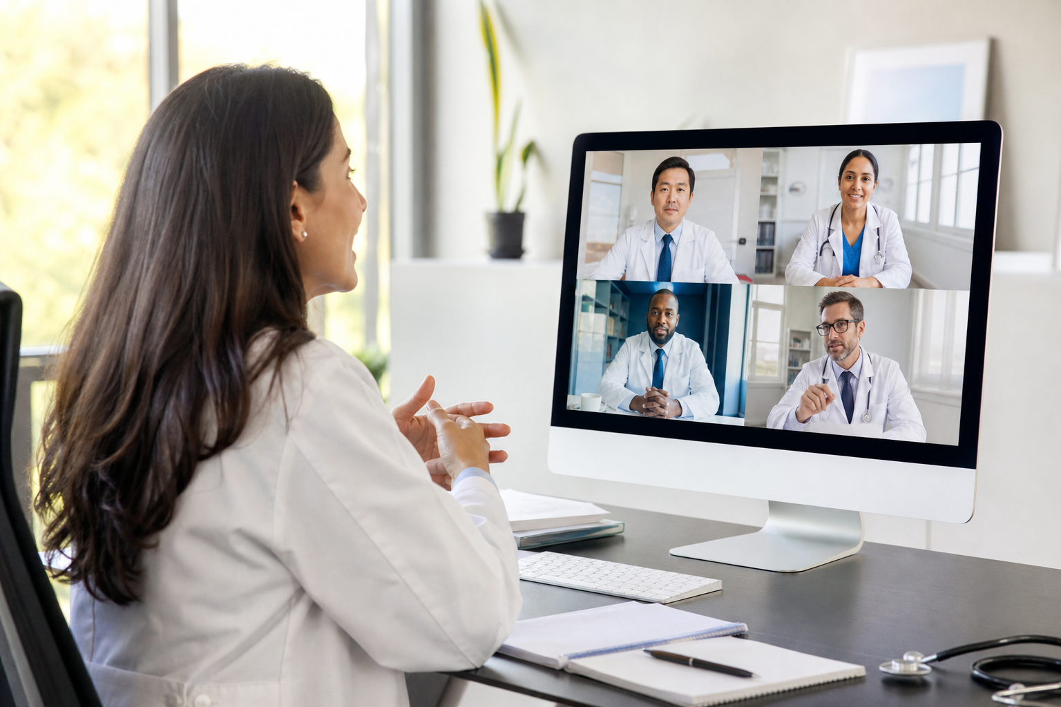 Amwell inspired telemedicine app preview