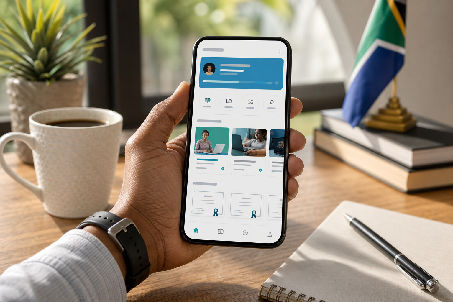 Coursera inspired education learning platform preview