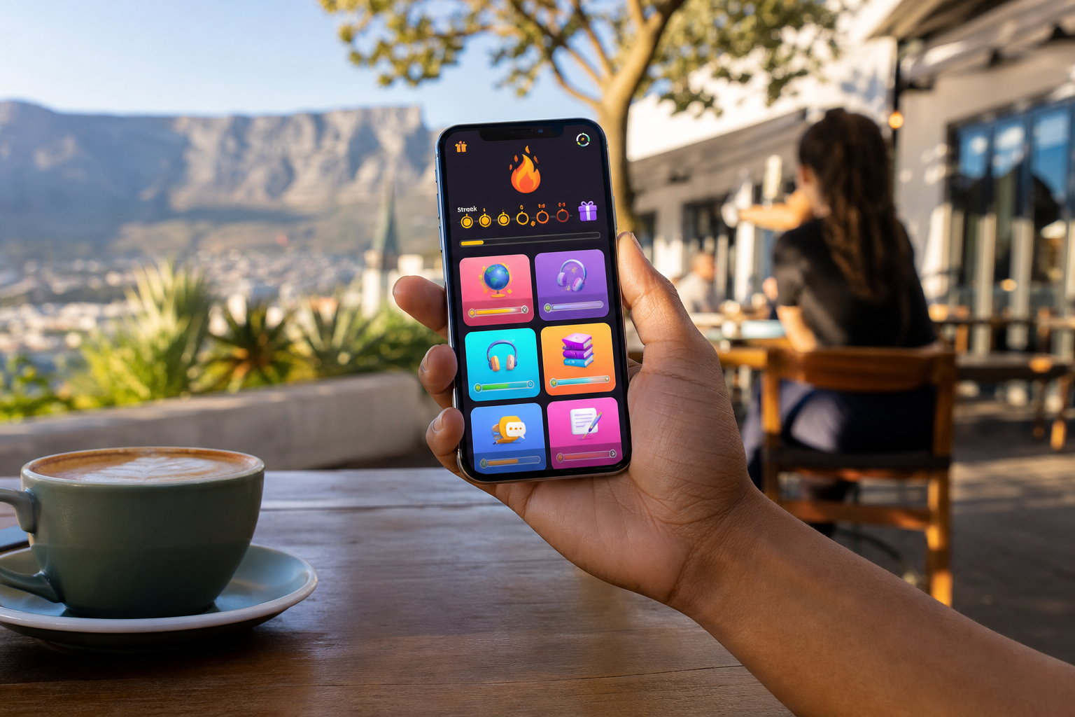 Duolingo inspired education learning platform preview