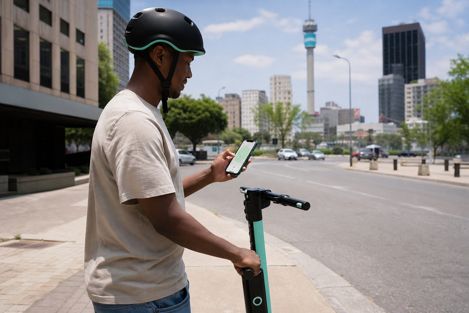 eScooter app development company in South Africa building electric scooter sharing apps and fleet management platforms