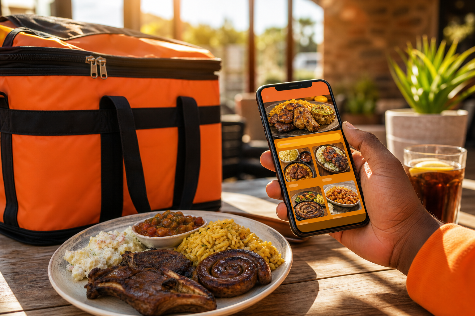 Mr D Food inspired food delivery app preview