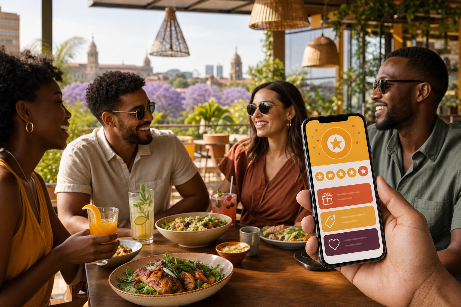 Yumbi inspired food delivery app preview