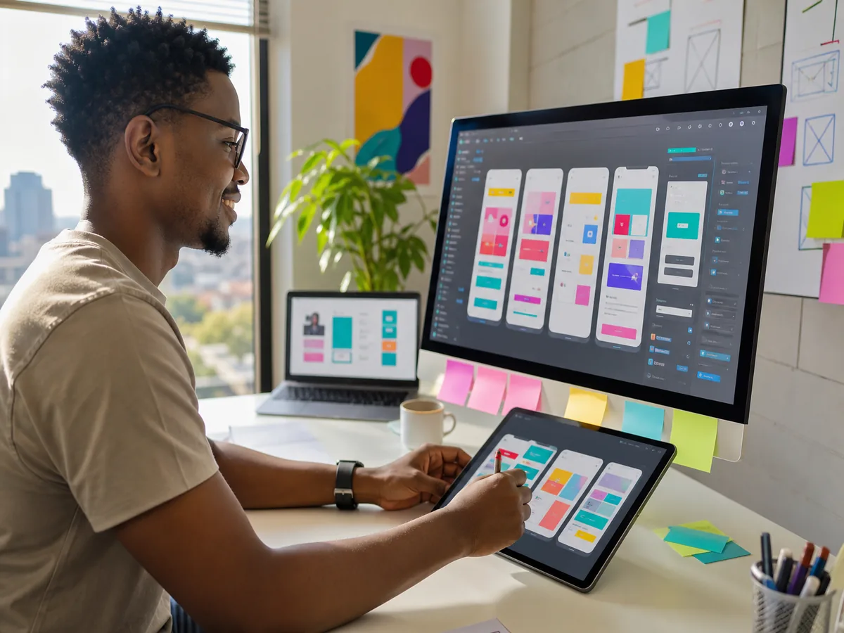 Flutter UI UX design for South African mobile apps across Android and iOS