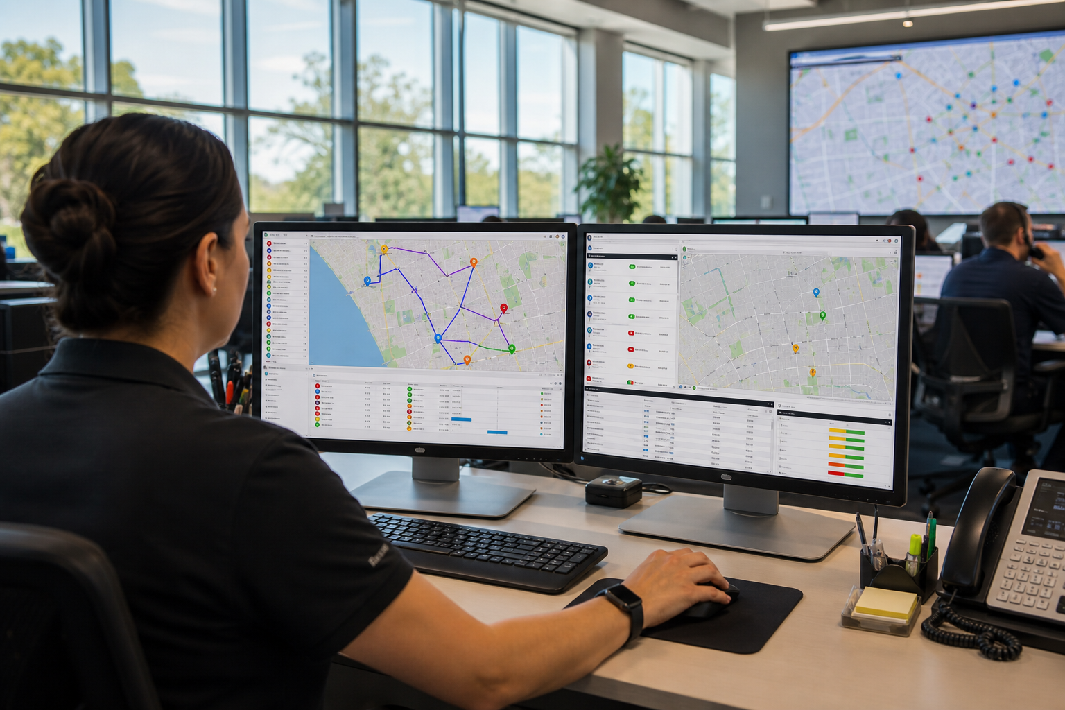 Verizon Connect inspired fleet management app preview