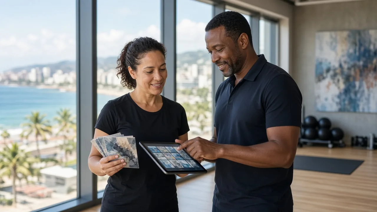 Fitness franchise software preview