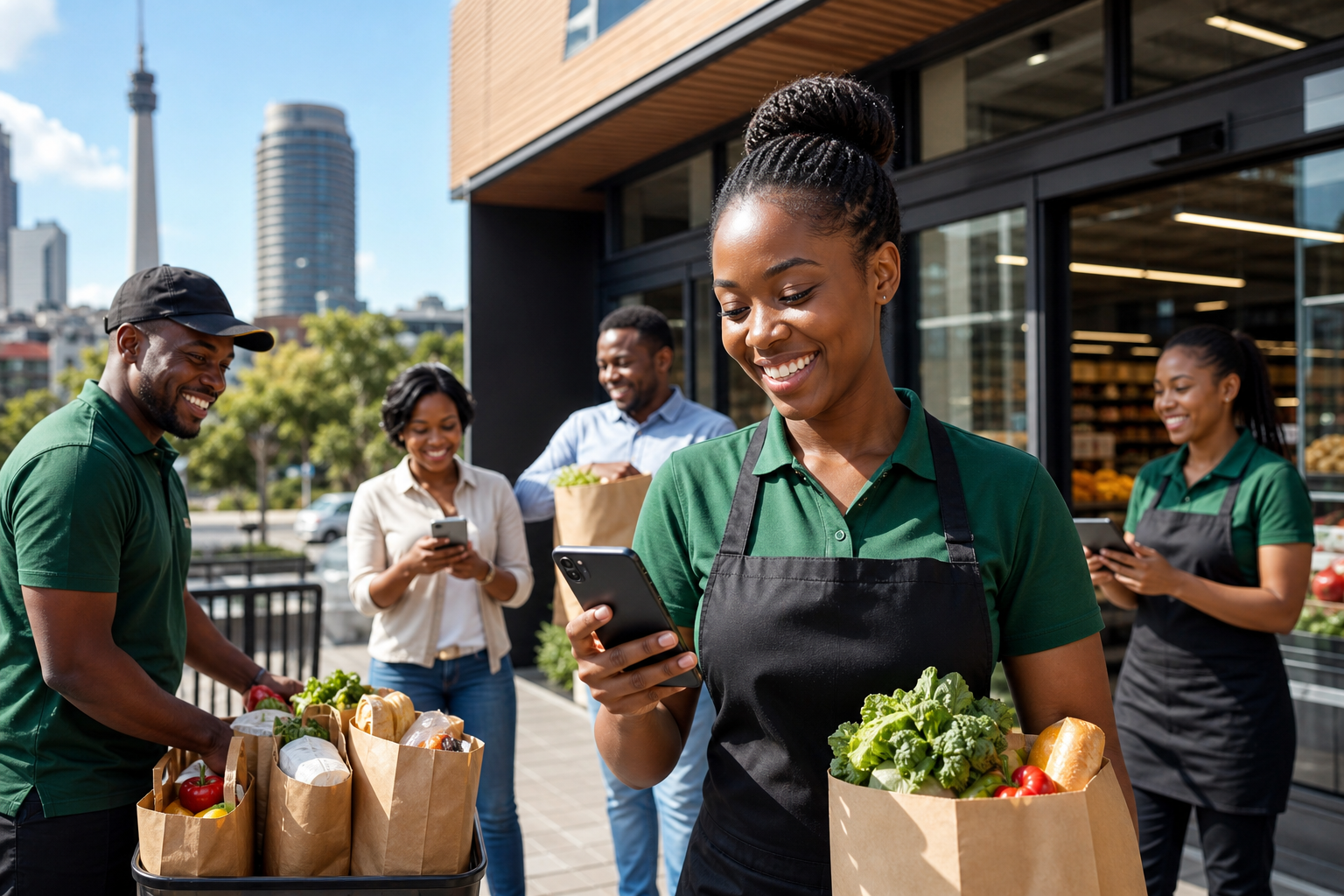 Supermarket Platform for Johannesburg