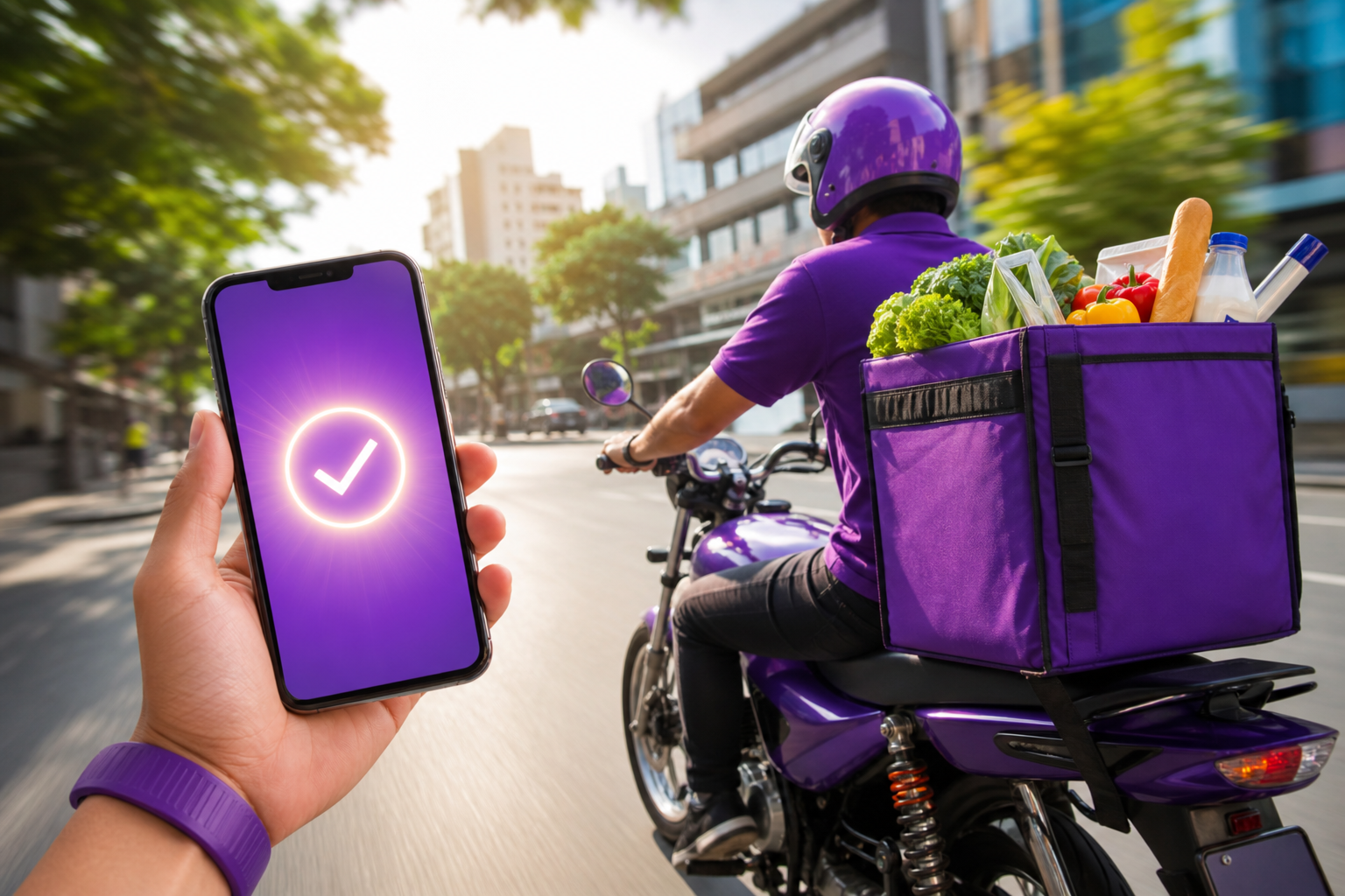 Zepto inspired grocery delivery app preview